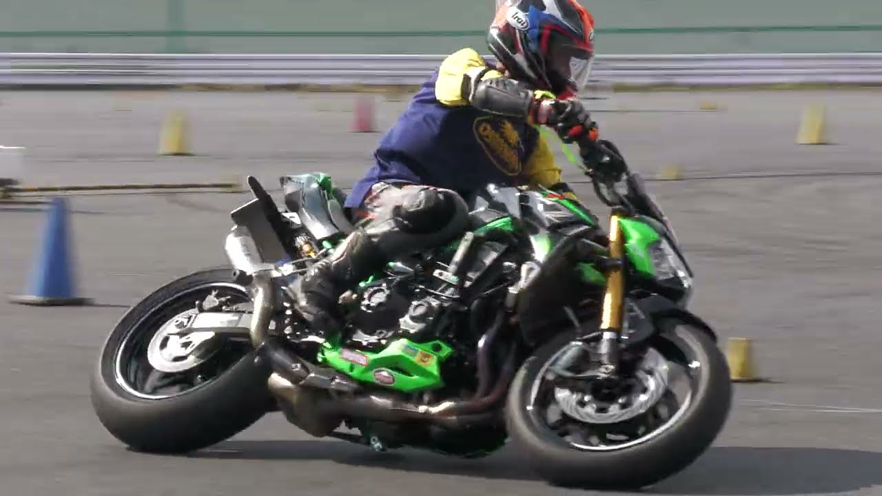 2022 DUNLOP5 [A] H1 Z900SE MotoGymkhana - YouTube