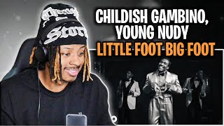 Childish Gambino - Little Foot Big Foot (Official Video) ft. Young Nudy | REACTION