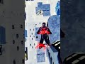 Spiderman miles Morales swinging