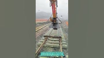Rail Alignment Tool: Precise Track Positioning Process #innovationtools