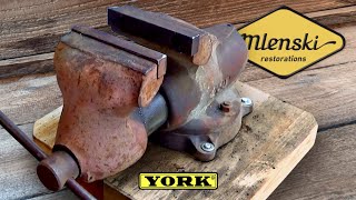 Old York vise restoration