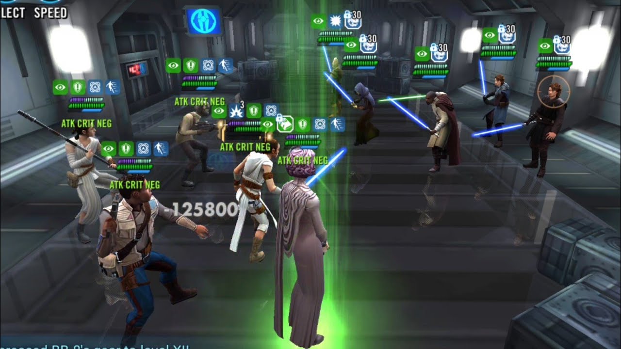 Arena [PvP] : Rey ft. Holdo-Datacron vs Kelleran Beq-Datacron [SWGoH ...