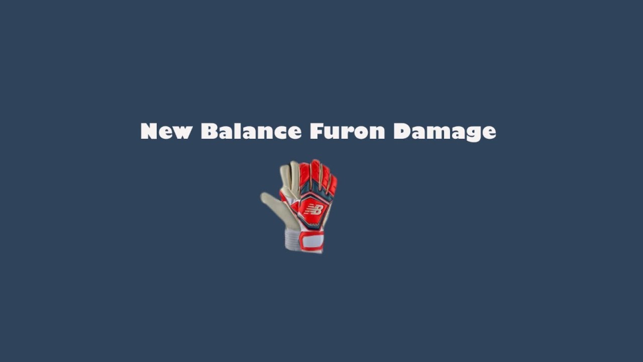 New Balance Furon Damage RF Goalkeeper Glove Review - YouTube