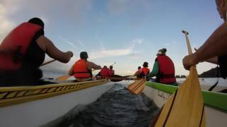 Canoa Havaiana Pilialoha - Catamaran - 28 Janeiro. 2017 - Parte 2