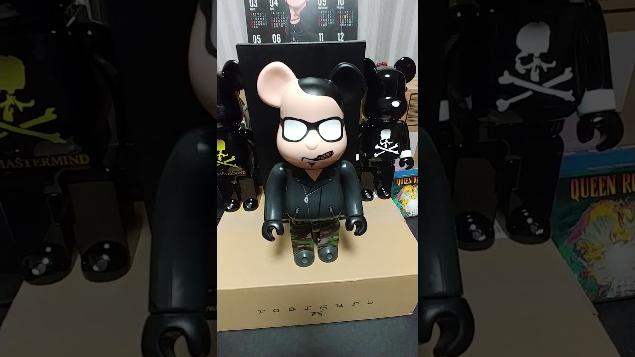 FPM×roar〈roarguns〉collaboration Be@rBrick!ベアブリック！ - YouTube