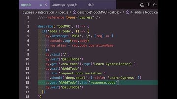Set GraphQL Network Intercept Alias
