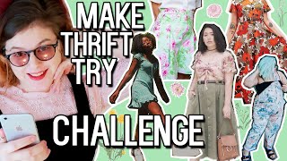 The Microfloral / Botanical Challenge! 🌸 | Make Thrift Try #5