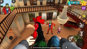 Scary Stranger 3D - New fun video everyday , gameplay walkthrough  part 396 ( android, ios)