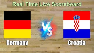 Germany vs Croatia Live Score - Europe Europe qualifiers