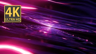 Abstract Background Video 4k Pink Purple Flames VJ LOOP NEON Metallic Tunnel Calm Visual Screensaver