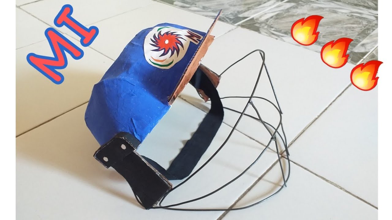 How to make cricket helmet at home YouTube