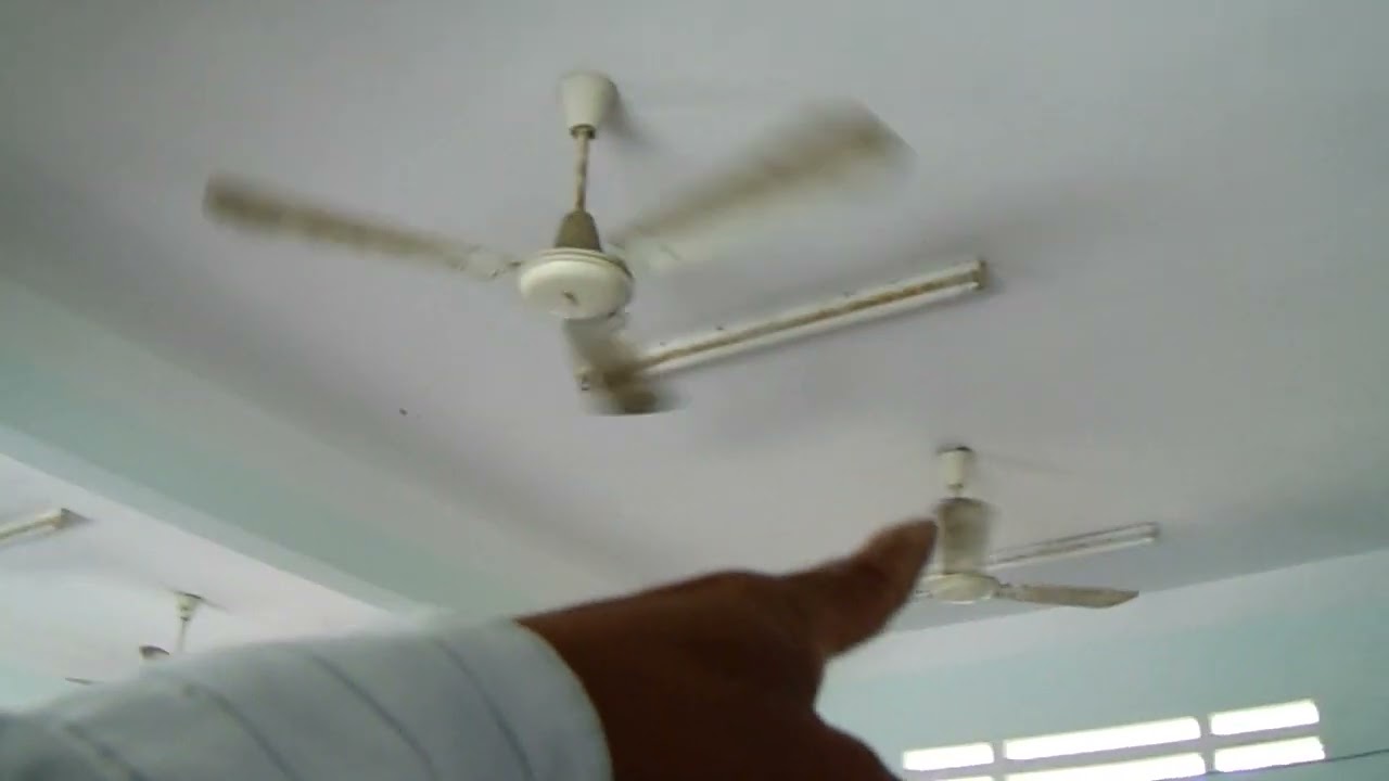 Phát hiện gì .......  khi test quạt trần ở trường học