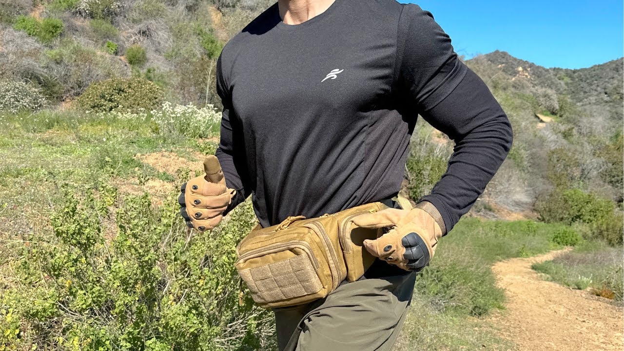 Tactical Military Waist Bag & MOLLE EDC Pouch For Outdoor Activities