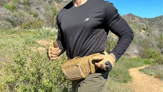 Tactical Military Waist Bag & MOLLE EDC Pouch For Outdoor Activities