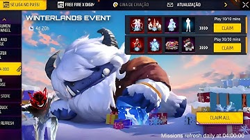Winterland Event Free Emote 🥳 -para SAMSUNG,A3,A5,A6,A7,J2,J5,J7,S5,S6,S7,S9,A10,A20,A30,A50