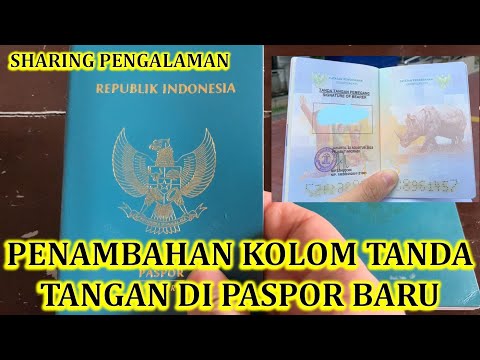 Video: Bilakah anda memerlukan pasport tandatangan balas?