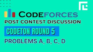 Famous CodeTON Round 5 | Video Solutions - A to D | by Sayeef | TLE Eliminators Wealth