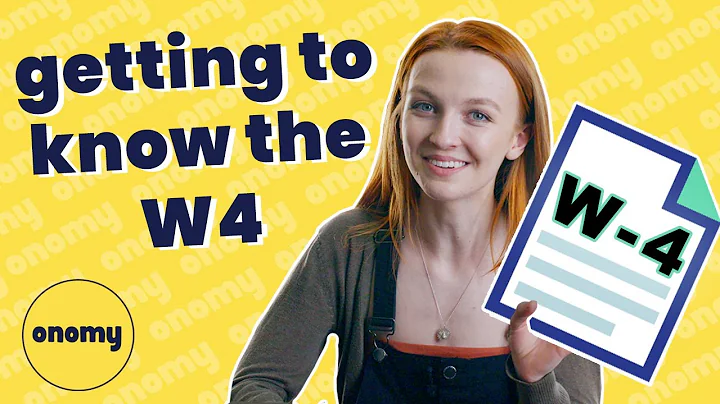 explaining the W4 tax form & "withholding" for full-time employees 💵 taxes explained | onomy