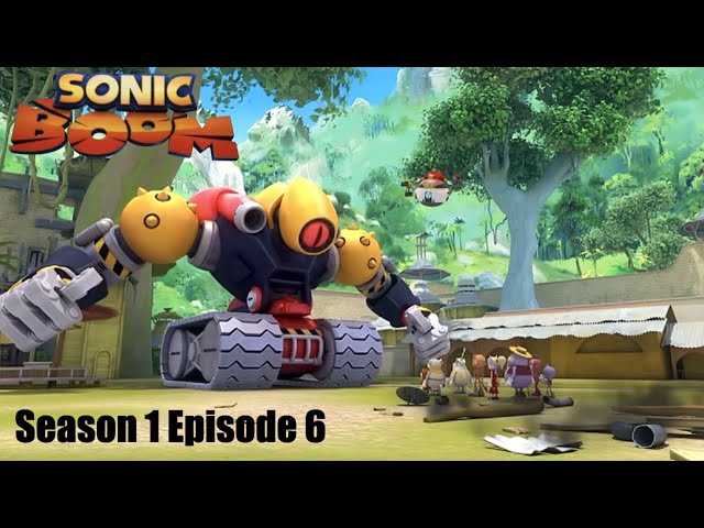 NEW EPISODES of Sonic Boom! Episode 5 6 7 HD English Season 1