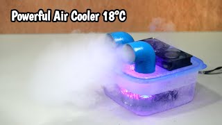 How To Make Powerful Air Cooler At Home  DIY Air Conditioner