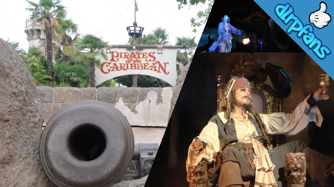 Секреты аттракциона «Пираты Карибского моря» в парижском Диснейленде