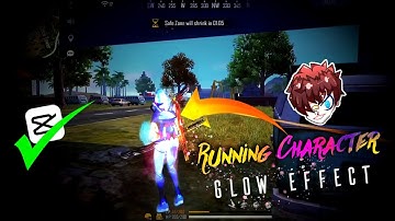 How to Make Moving Character Glow Like Ruok ff || Make Running Character glow effect Ruok ff