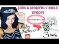 NEW BIBLE STUDY STARTING IN AUGUST WELCOME ALL LADIES!