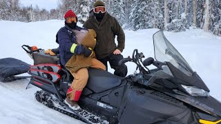 Bringing Our Baby Home to The Remote Alaskan Cabin