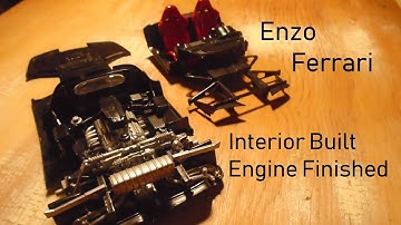 Building a Model Enzo Ferrari - Part 3: The Interior