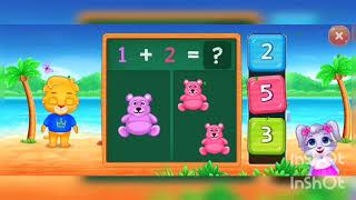 Basic Math Addition for kids  | Sum digits| Learning of add , sum numbers screenshot 2