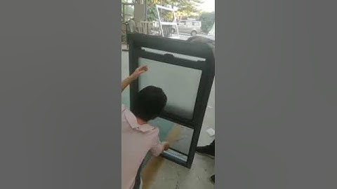 83S double hung windows system with fly screen