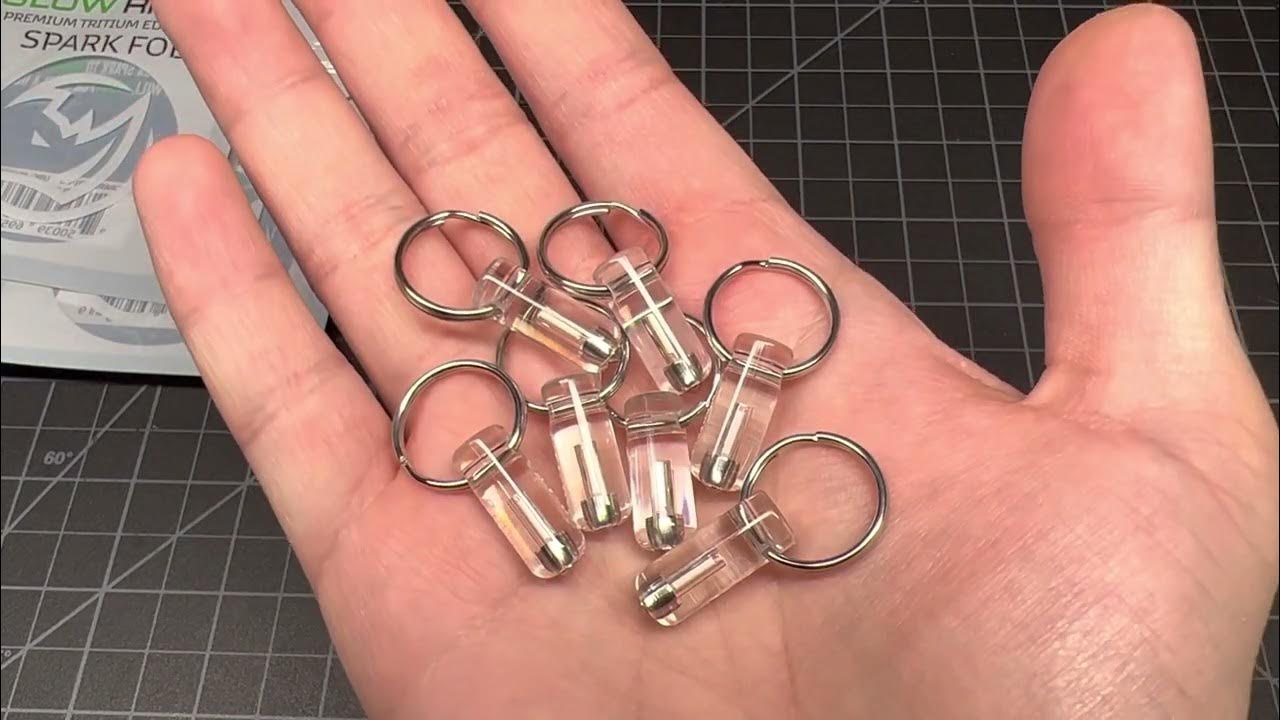 GLOW RHINO Spark FOB Premium Tritium EDC Tools Black Friday 2022 YouTube