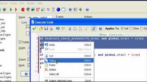 Game Maker Tutorial Advanced Menu Part 2 CAVEMAN FRIENDLY HQ