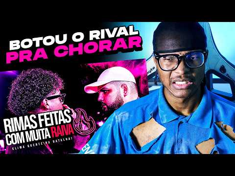RIMAS FEITAS com MUITA RAIVA! | React