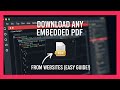 2025 Guide: Easy Steps to Download Embedded PDFs from Any Website 📥