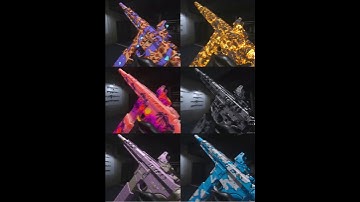 *MW3* "REWIND EVENT" ALL 6 ANIMATED CAMO UNLOCKED GLOWING ! #mw3 #warzone #cod #viralshorts #youtube