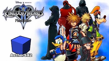 Kingdom Hearts II: Final Mix+ Gameplay and Settings AetherSX2 Emulator | Poco X3 Pro