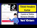 E-posta veya Telefon Numarası Olmadan Tiktok Hesabı Nasıl Kurtarılır (2023)