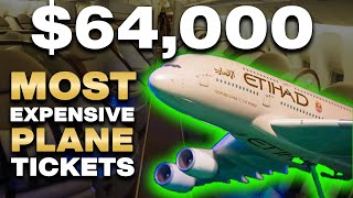 The Most EXPENSIVE Plane Ticket In The World | Etihad the residence