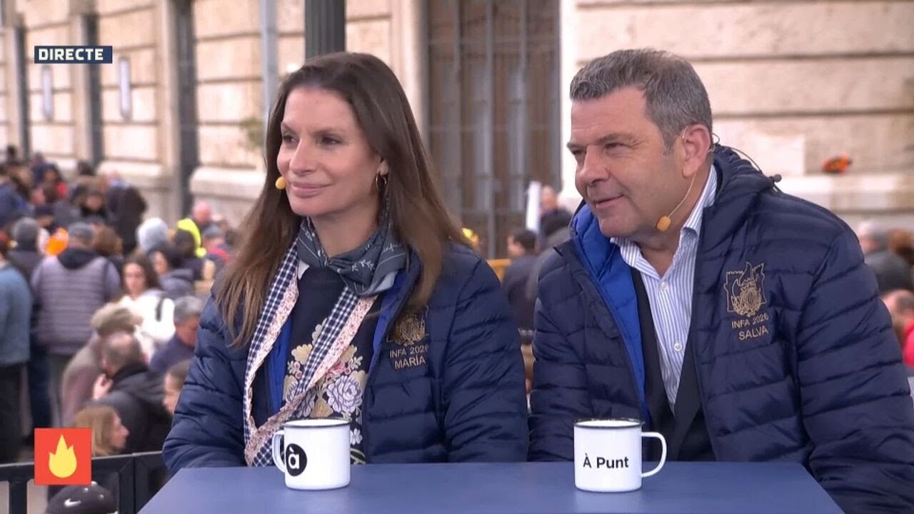 🧨 Falles 2026 | Els pares de la fallera major infantil Marta Mercader Roig