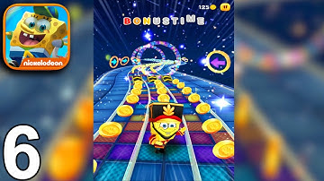 SPONGEBOB GAME STATION Walkthrough Gameplay Part 6 - Stage 4 (iOS Android)