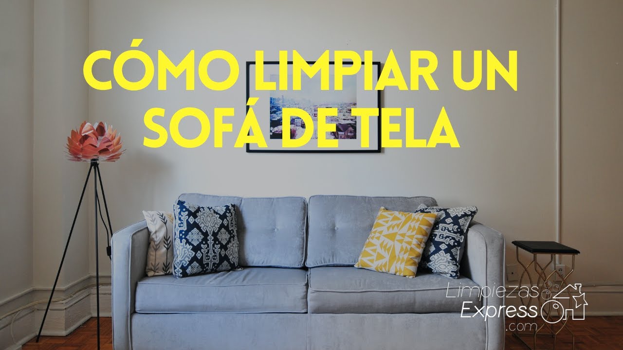 Como limpiar un sofá de tela ▷ Tips de Limpieza 