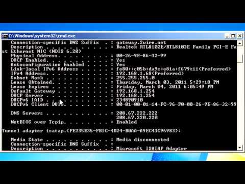 Video: How To Find Out The Ip Dns Server
