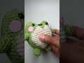 Handmade Crochet Frog Plushie #crochet #crochetfrog #stuffedanimals
