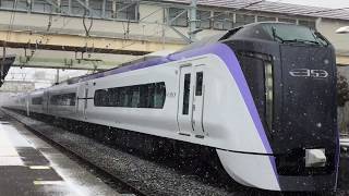 【JR】18M E353系S204+S104『特急スーパーあずさ18号』上諏訪発車