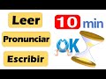 Aprende a Leer, Pronunciar y Escribir en coreano solo en 10 minutos / alfabeto coreano basico