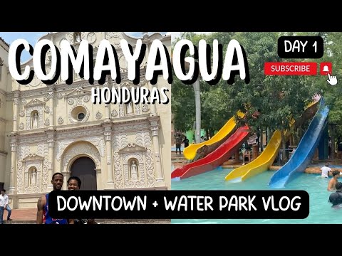 We went to a Water Park in Comayagua Honduras! 🇭🇳 Black Families Travel 2023