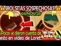 Pocos se dieron cuenta ¡ BOLSITAS SOSPECHOSAS en el video del Papa de Loret !