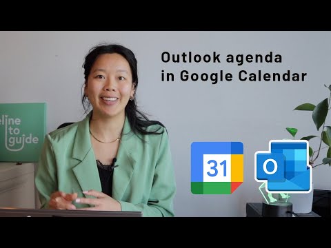 Outlook agenda toevoegen in Google agenda (calendar)