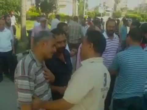 اضراب كلية التربية الرياضية بنين ابوقير الاسكندرية